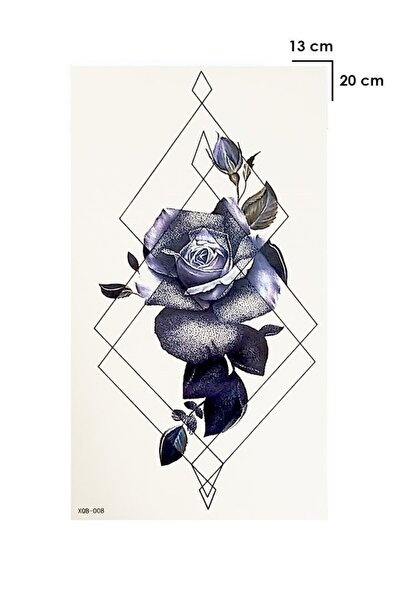 TAKIŞTIR Geçici Gül Dövme Tattoo