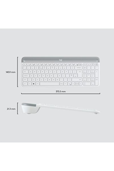 logitech Mk470 Klavye Mouse Kablosuz 920-009436 By