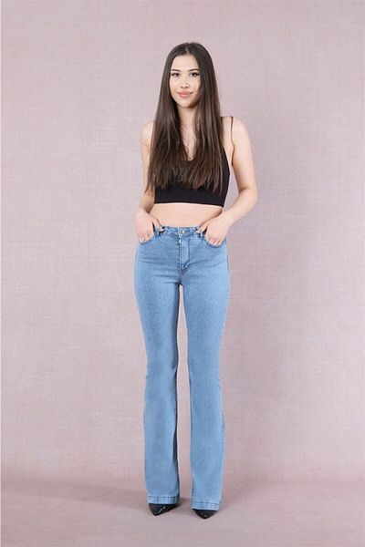 Trn JNS Stefan Light Blue Ισπανικό Τζιν