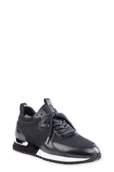 DOKA Leather - Linen Sneakers500795 Black