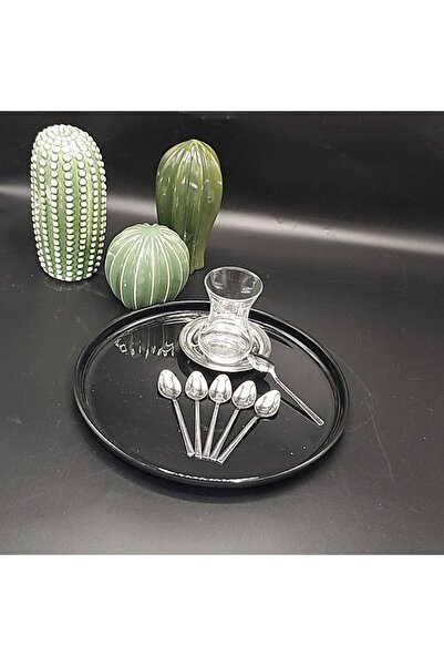 Hibana Tea Spoons 6 Pieces-Ege (11 Cm-1,5 Mm-430 Quality Steel)