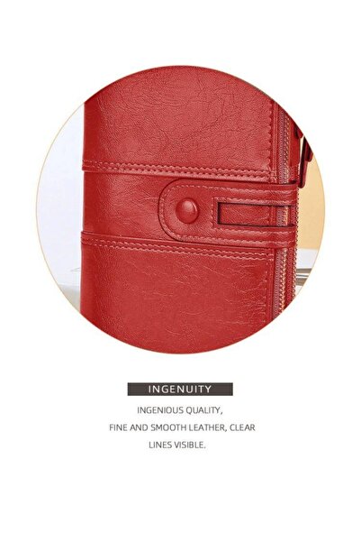baellerry Premier Italian Red Wallet