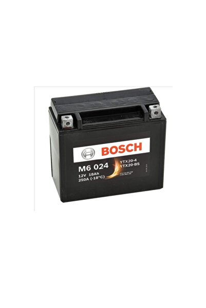 Bosch 18 Amper Ytx20-4 / Ytx20-bs M6024 Agm Motosiklet Aküsü