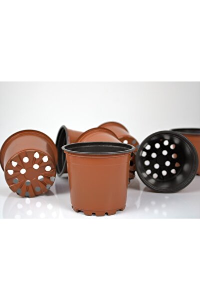 Doğalsan Tarım Çiçek Saksısı 12x10 Cm 25 Adet Vakum Saksı Ucuz Saksı Üretim S...