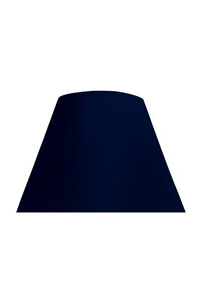 MINIMAL ETICARET VE BILGI TEKNOLOJILERI Viscose 30x20x19 Dark Blue Cone Lampshade Head
