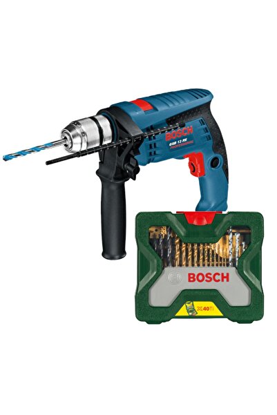 Bosch Gsb 13 Re 600 W Darbeli Matkap + 40 Parça Matkap Ucu Ve Vidalama Ucu Seti
