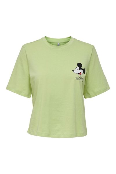 ONLY Γυναικείο μπλουζάκι με άδεια Disney Onlmıckey Short Boxy- 15261597