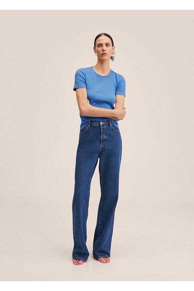 MANGO Woman Tricou 100% bumbac