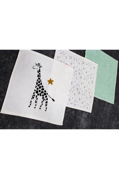 Baby Class 3'lü 30x30 Cm Bebek Havlusu