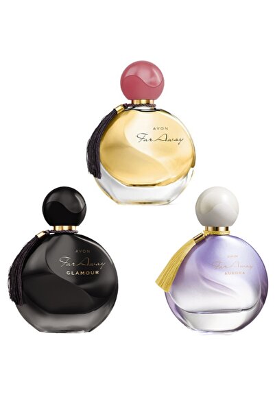 AVON Far Away Edp 50ml + Far Away Galmour Edp 50ml + Far Away Aurora Edp Üçlü Kadın Parfüm Seti