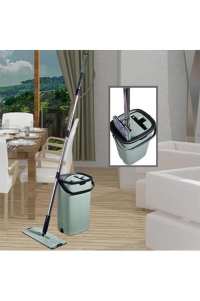 Kosova Emr Slim Mop Seti Yeni Model Temizlik Seti Yeşil