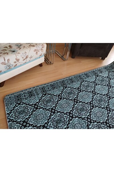 Başaran tekstil Başaran Osmanlı Desenli 6 Metrekare Halı Örtüsü, Savan, Çok Amaçlı Pike, Pamuklu