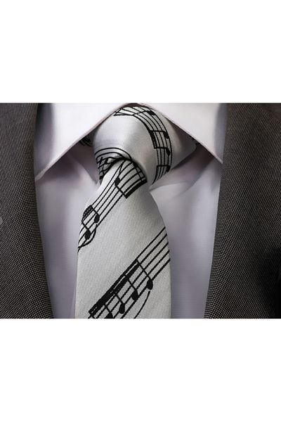 Herşey Nota Musical Note Music Tie