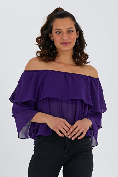 ADASTYLE Μωβ Μπλούζα, Ada-2514 Dice