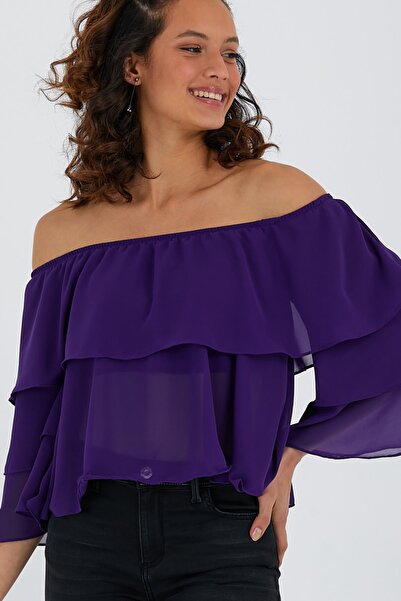 ADASTYLE Μωβ Μπλούζα, Ada-2514 Dice