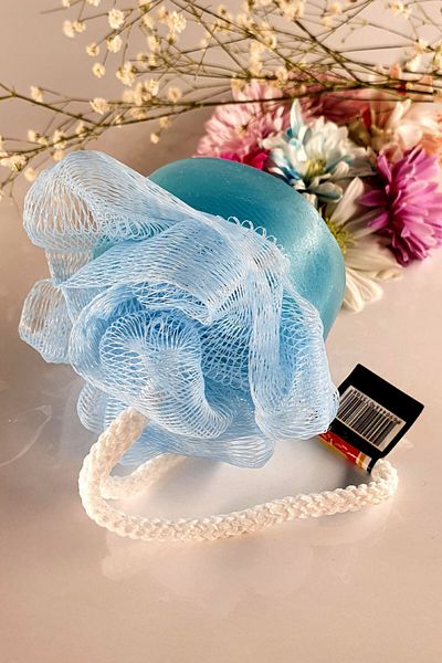 FANTASTİK SANAT ATÖLYESİ Decorative Gift Luxury Series Self Fiber Ocean Scented 120 grams Round Bath and Hand Soap