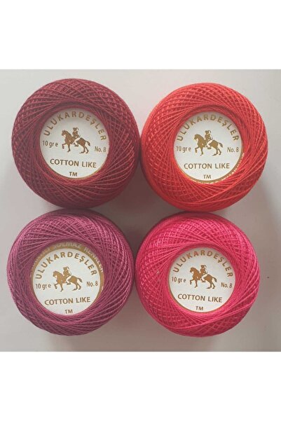 Rengahenk Ulukardeşler (10 GR-NO.8) Cotton Like Etamin - Kanaviçe 4'lü Nakış ...