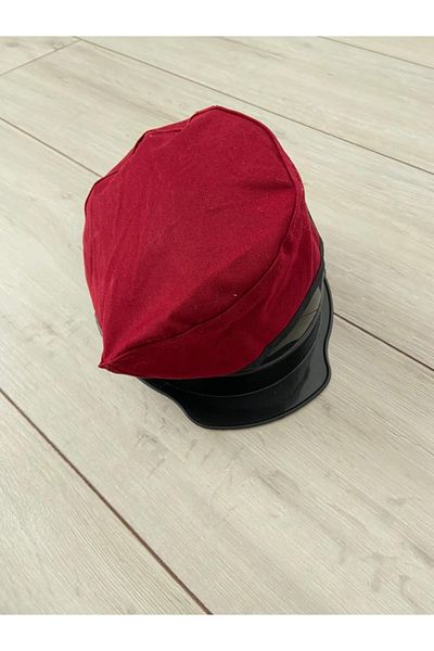 durumod Children's Burgundy Beret Camouflage Hat 2-12 Years