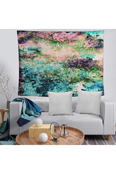 MEKTA HOME Husă decorativă pentru perete, colorată, lavabilă, rezistentă la p...