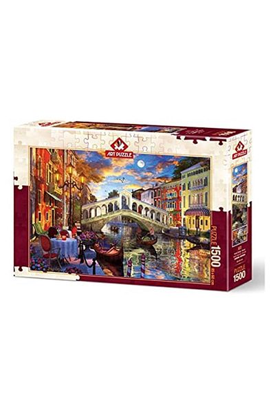 Art Puzzle Fabbatoys Rialto Venice 1500 Piece Puzzle - Age +15
