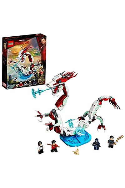 LEGO Brand:® Marvel Shang-chi Battle in the Ancient Village 76177 Collectible Dragon and Superhero