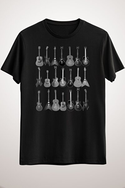 GreenMint جيتار أسود للجنسين جيتار روك أند رول