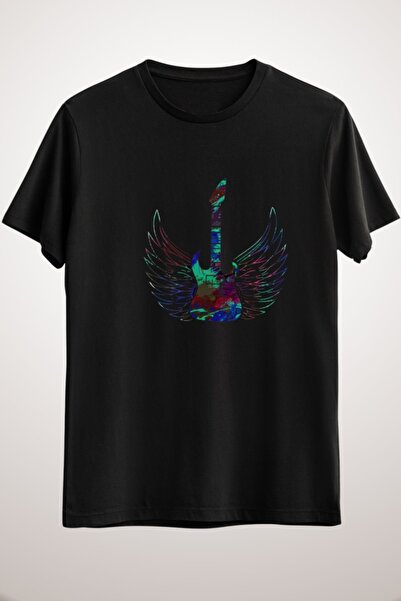 GreenMint للجنسين الملائكة السوداء تحتاج إلى الموسيقى تي شيرت الموسيقى أيضًا!