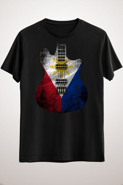 GreenMint علم جيتار أسود للجنسين فيليبس