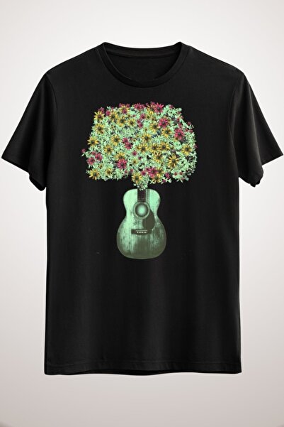 GreenMint جيتار أسود للجنسين بلوم 1