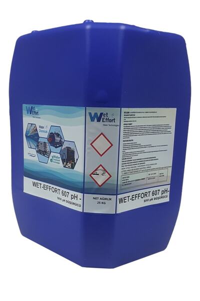WET EFFORT Havuz Kimyasal Wet-effort Sıvı Ph Düşürücü 25 lt
