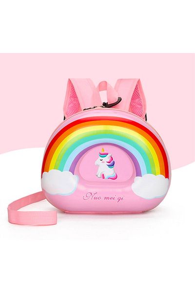 Petityu Unicorn Cute Donut Waterproof Backpack Candy Kindergarten Bag