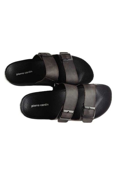 Pierre Cardin Ανατομικές Καφέ Ανδρικές Παντόφλες 3244-8