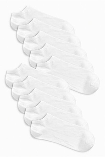 Gezen Çorap Beyaz Pamuklu Bilek Boy Çorap 10lu Sck08 2580302