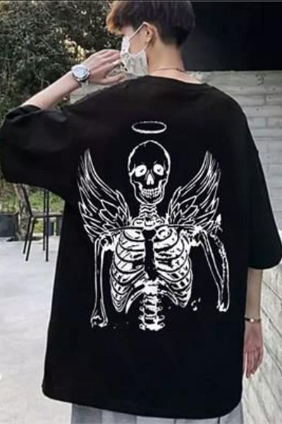 Köstebek Μπλουζάκι Gothic Angel Skeleton (unisex).