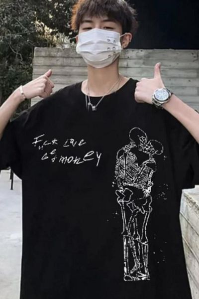 Köstebek Μπλουζάκι Gothic Angel Skeleton (unisex).