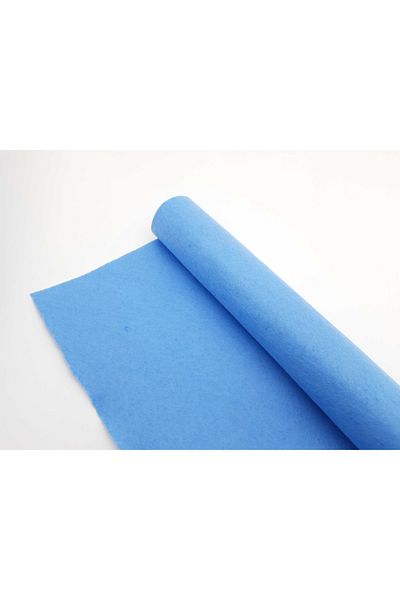 betüşce Thin Felt Baby Blue Color 1 mm Thick 1m X 85cm