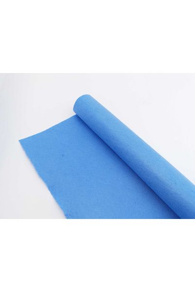 betüşce Thin Felt Baby Blue Color 1 mm Thick 1m X 85cm