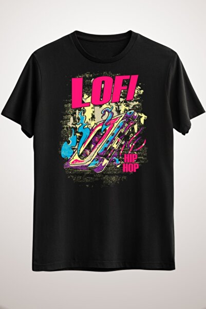 GreenMint للجنسين الأسود لوفي كاسيت الشريط Vaporwave الموسيقى التي شيرت الموس...