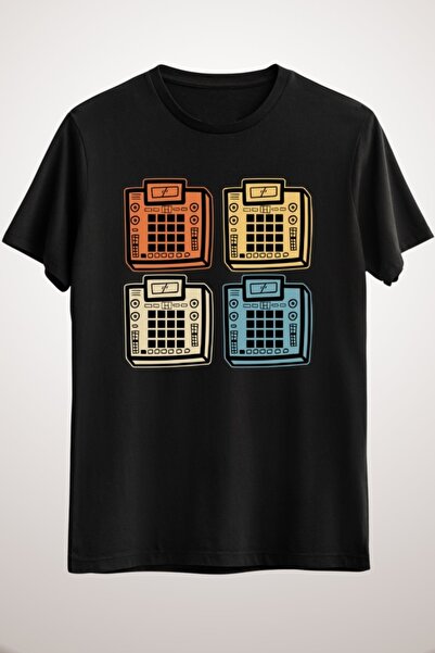 GreenMint تيشيرت أسود للجنسين I Make Beats Beat Maker ومنتجات الموسيقى