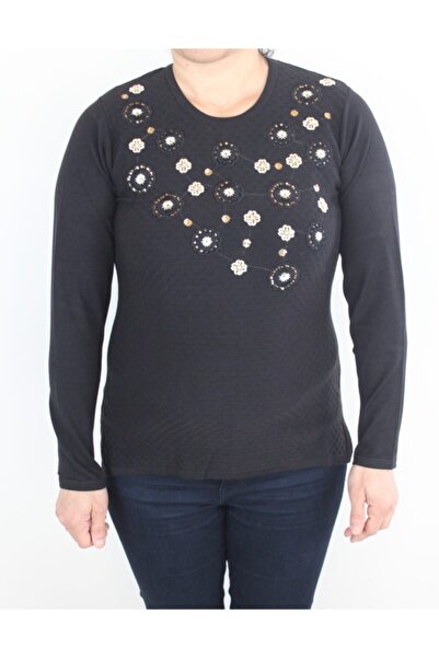 Bilgiçler Bayan Siyah Kazak