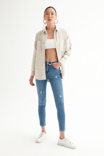 Açelya Okcu Λύκρα Skinny Jean