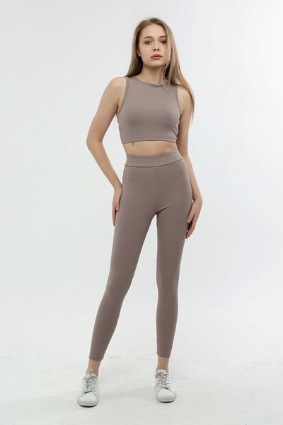 Grenj Fashion Mink Ribbed Basic Bustier