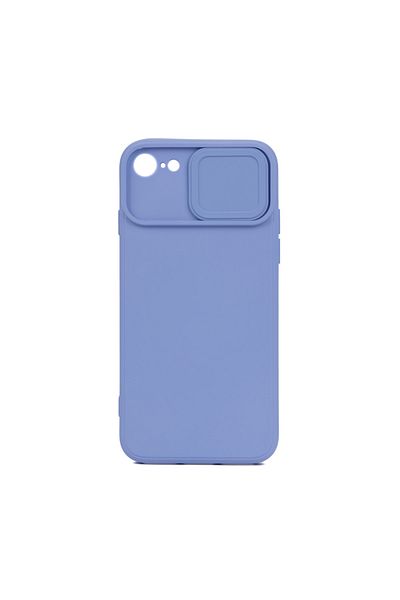 Fibaks حافظة Apple Iphone 7/8/se 2020 Se 2022 متوافقة مع Apple Iphone 7/8/se 2020 Se 2022 غطاء إطلاق مخملي منزلق منزلق محمي للكاميرا