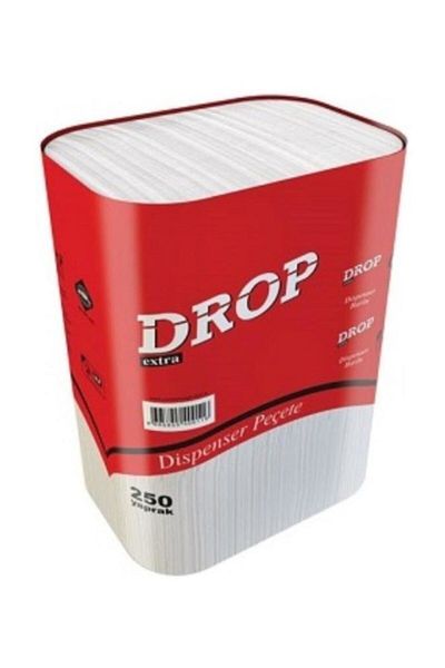 Drop Dispenser Napkin 250 Sheets 18 Pieces 23 Cm X 21 Cm
