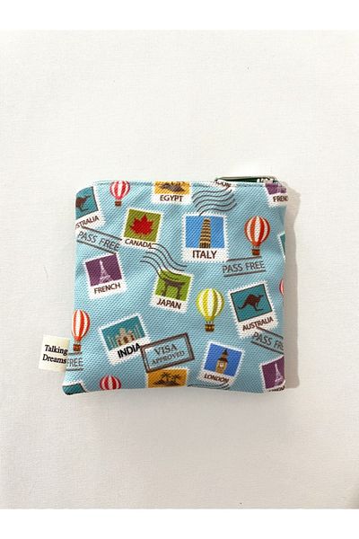 TALKING DREAMS Traveler Patterned Mini Wallet