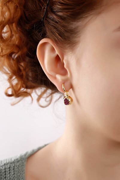 Lia Berto Nar Model 925 Ayar Gümüş Küpe