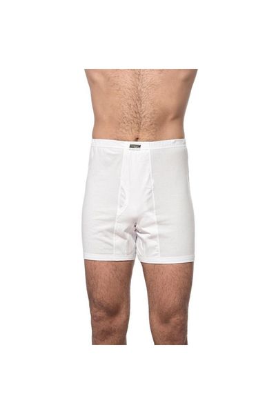 ÖZKAN Ανδρικό λευκό πακέτο 6 100% βαμβακερό Long Johns Argentina 0043