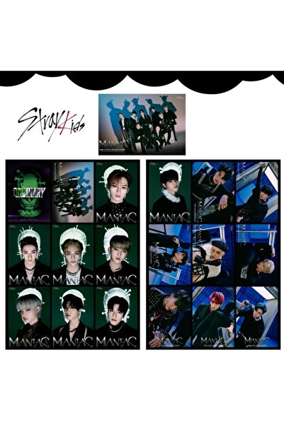 Kpop Dünyasi Stray Kıds '' Oddinary '' Fotokart Seti