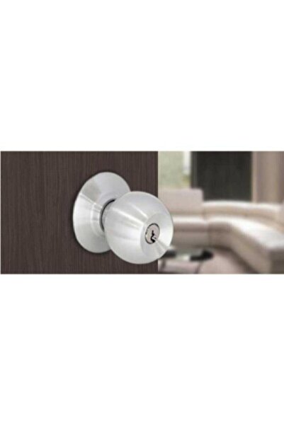 MOONSHOP 4’lü Otel Tipi Topuzlu Kapı Kolu Kilidi Arus 4