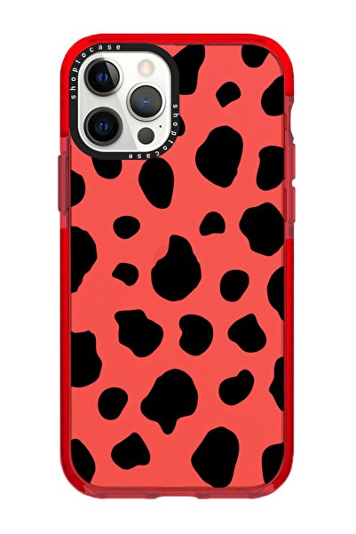 shoptocase Iphone 13 Pro Uyumlu Kırmızı Impact Dalmaçya Tasarımlı Telefon Kılıfı